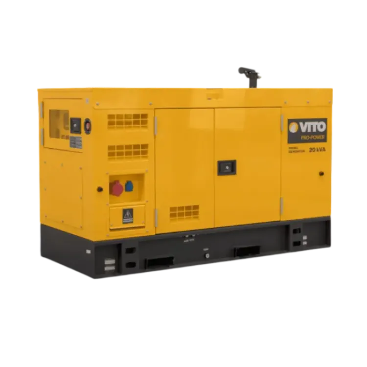 GERADOR DIESEL 20KVA TRIFASICO SUPER SILENCIOSO VITO -chavevertical.com